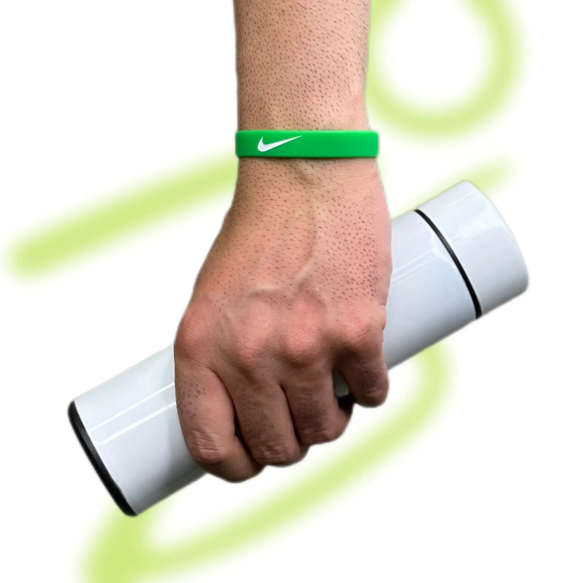 دستبند نایک just do it رنگی سیلیکونی — تصویر ۶