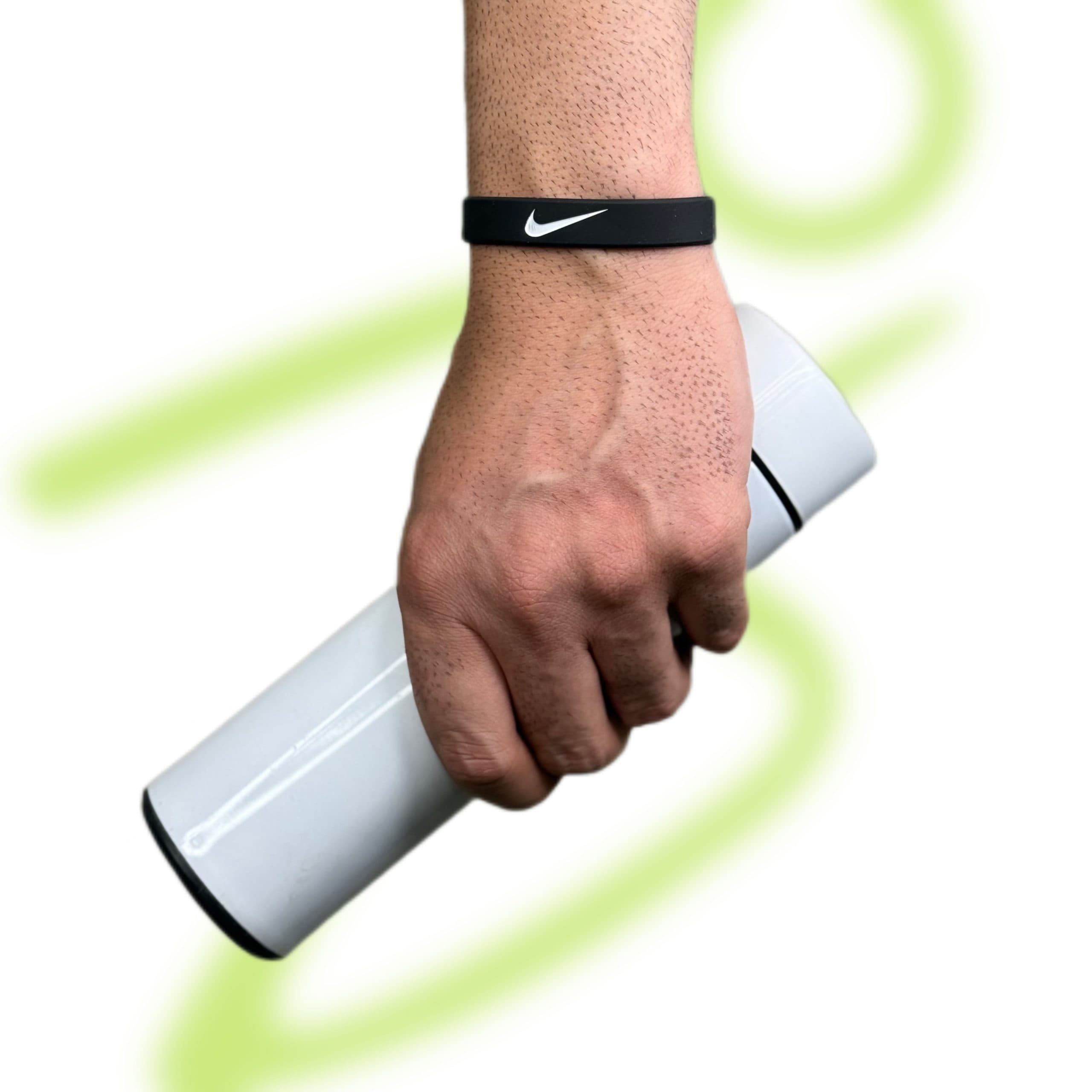 دستبند نایک just do it مشکی سیلیکونی — تصویر ۱۱