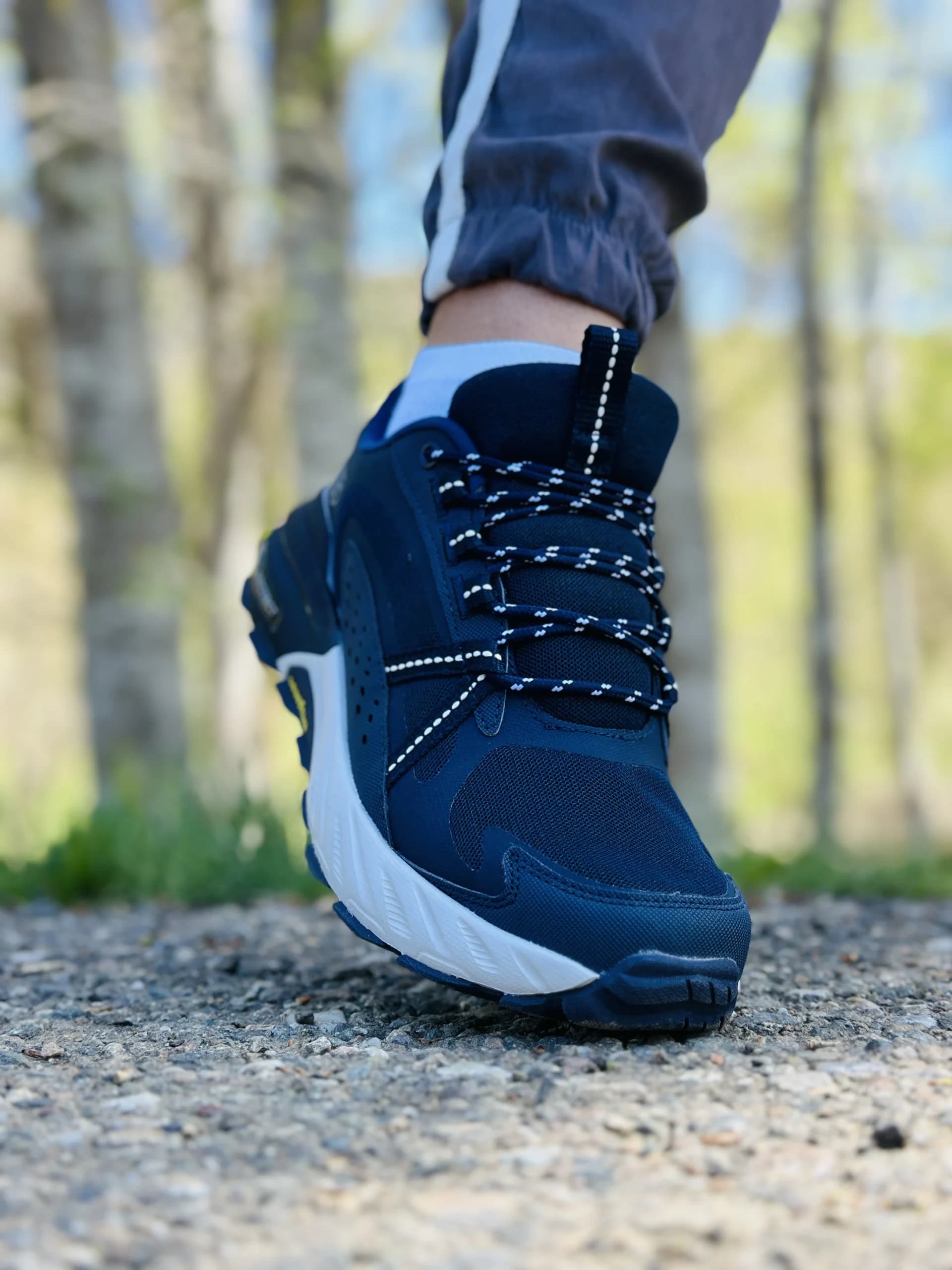 کتونی اسکیچرز max protect goodyear – مکس پروتکت سرمه ای — تصویر ۱۲