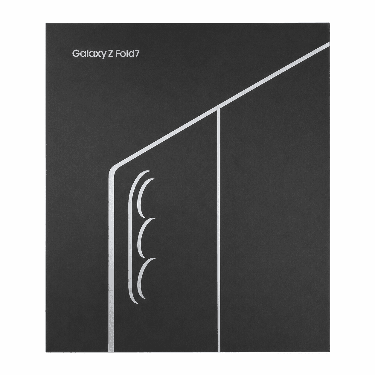جعبه و کارتن سامسونگ گلکسی Z Fold 7 — تصویر ۳