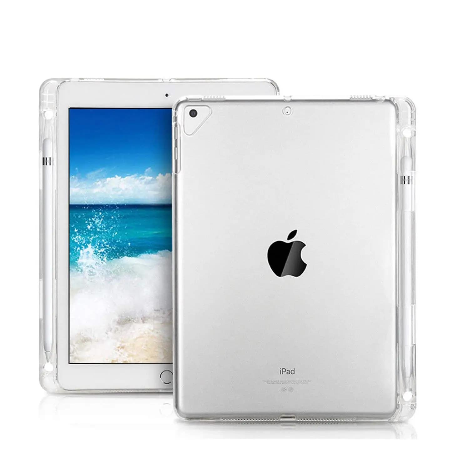 قاب شفاف iPad Pro 11 (2022/2021) با جای قلم — تصویر ۲