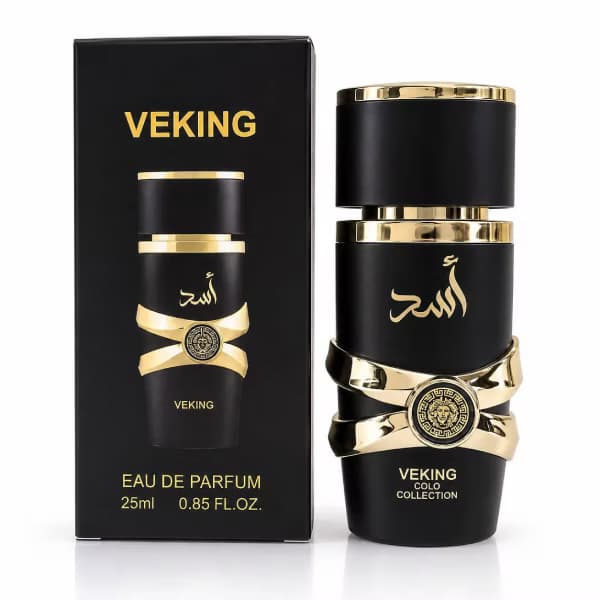 ادوپرفیوم مردانه اسد مشکی ویکینگ 25 میل — تصویر ۳