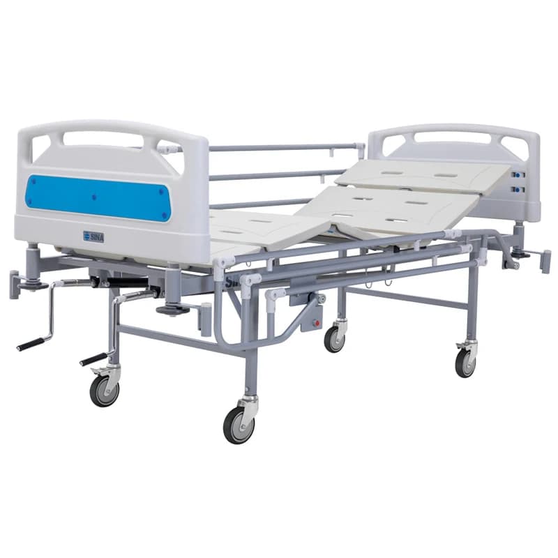 تخت بستری سه شکن مکانیکی مدل A311PO21 — تصویر ۲