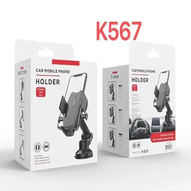 هولدر نگهدارنده موبایل خودرو مدل K567 — تصویر ۳