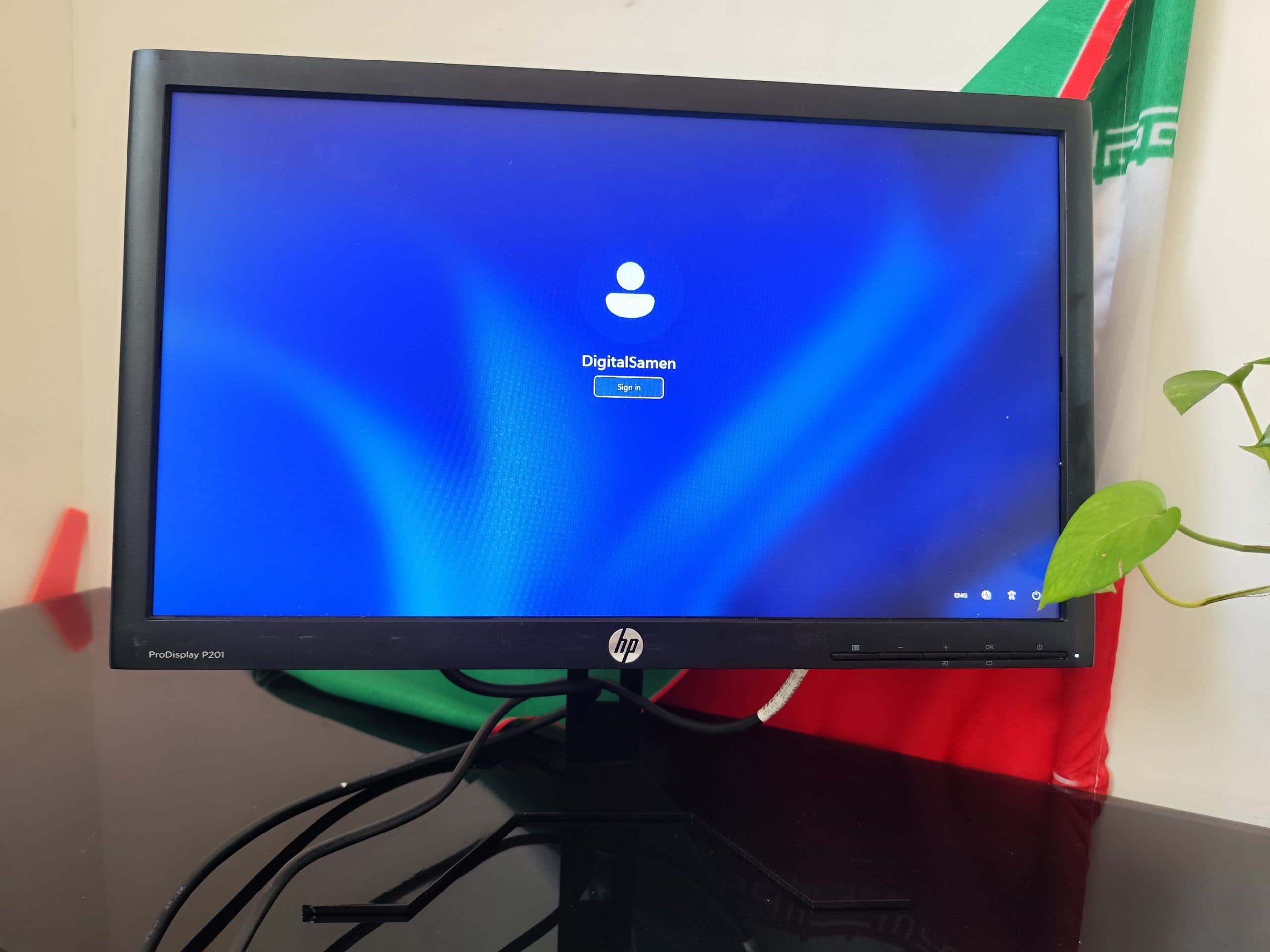 HP P201 (HP ProDisplay P201) — تصویر ۸