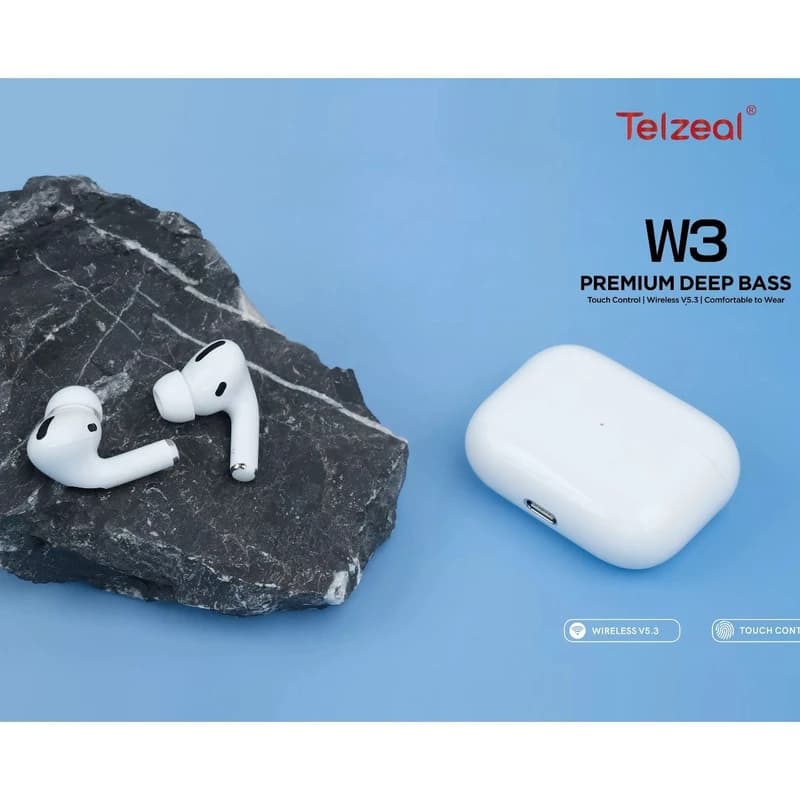 ایرپاد بلوتوثی تلزیل مدل Telzeal W3 — تصویر ۴