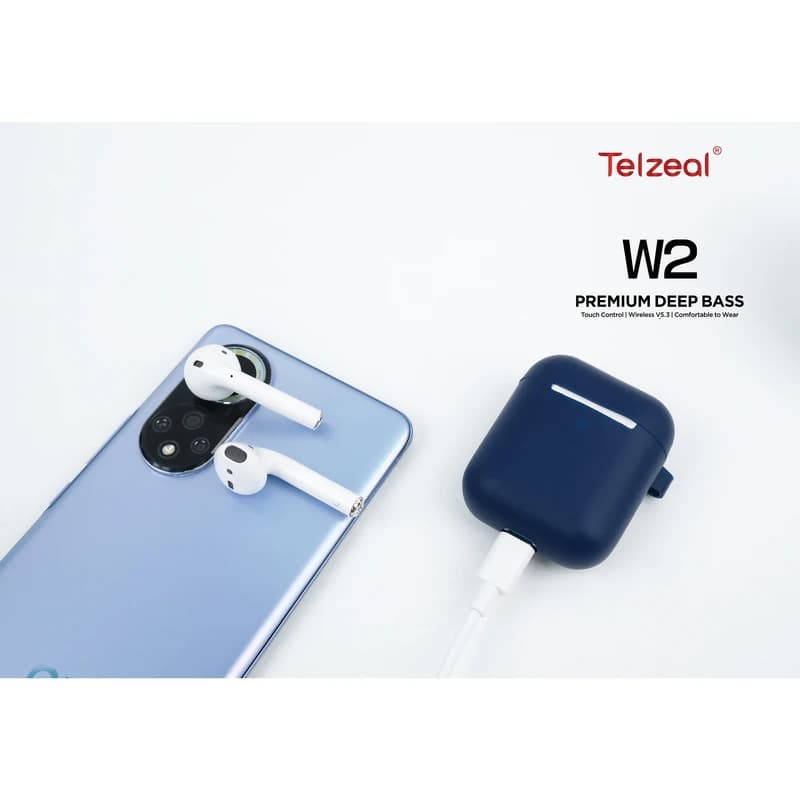 ایرپاد بلوتوثی تلزیل مدل Telzeal W2 — تصویر ۳