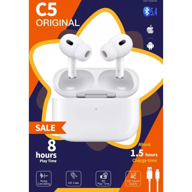 ایرپاد بی سیم تلزیل مدل Telzeal C5 — تصویر ۱۰