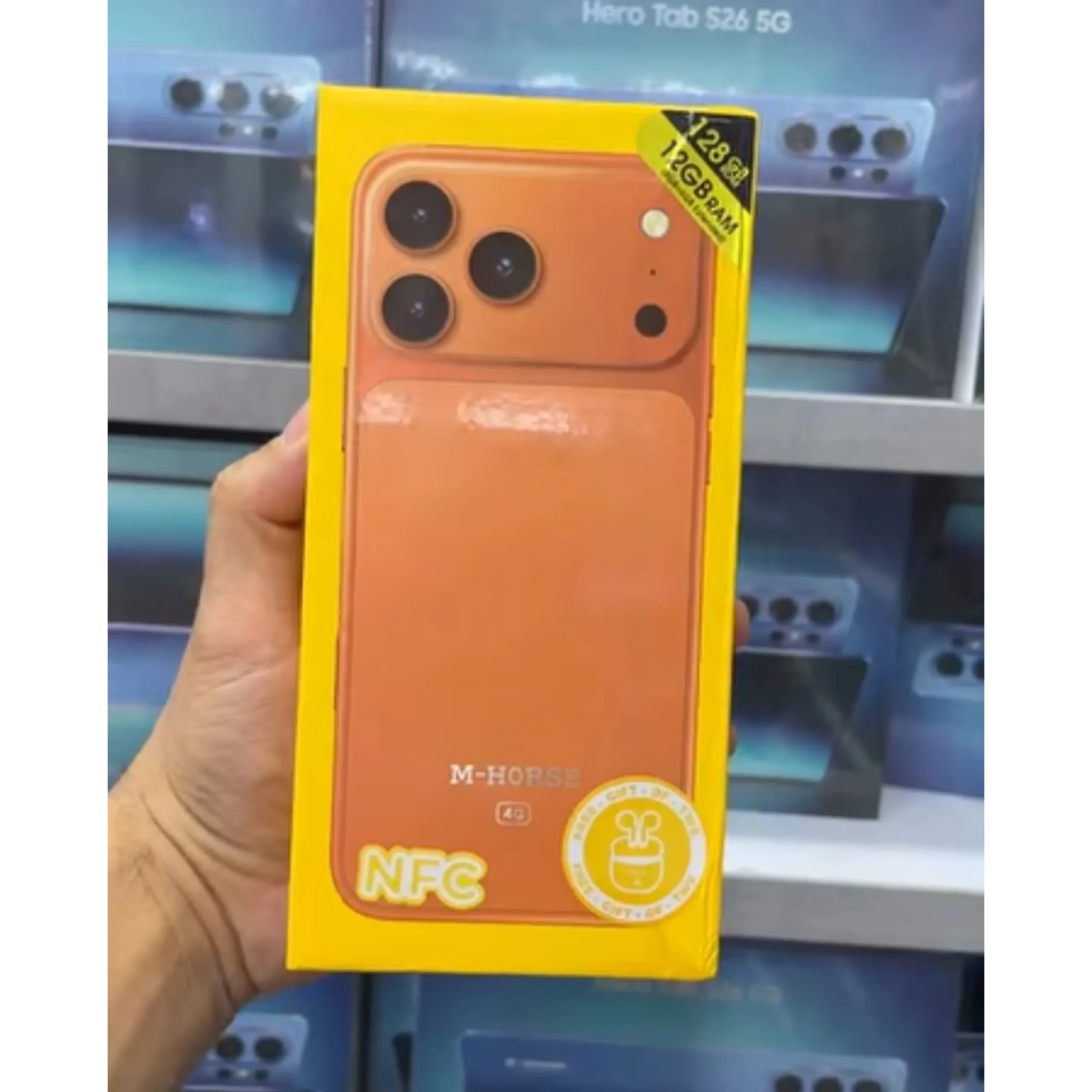 گوشی طرح اپل مدل 17Pro Max برند M-HORSE حافظه 128 گیگابایت رم 4 گیکابایت — تصویر ۷