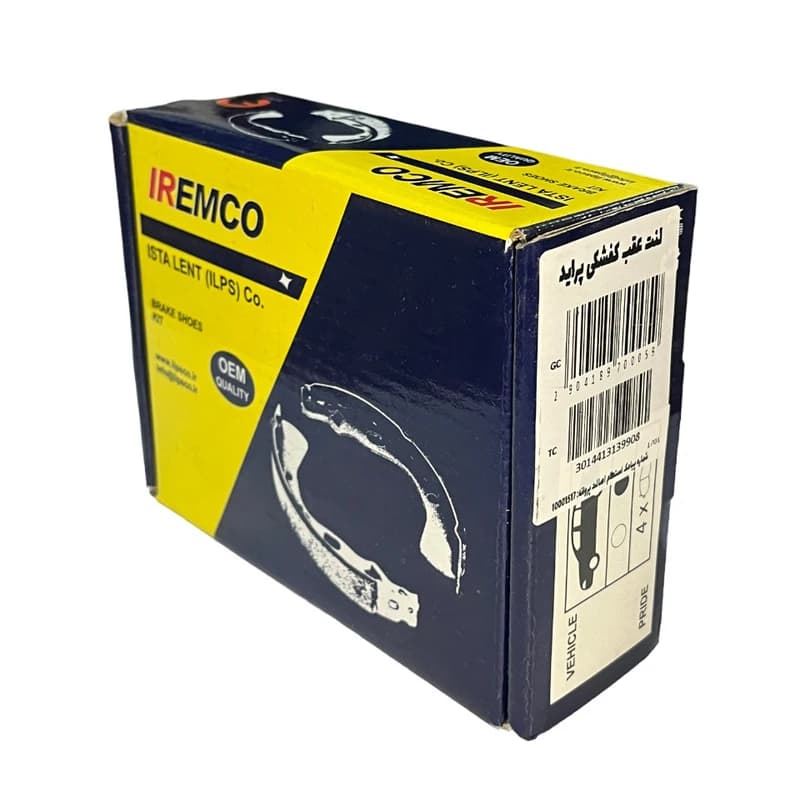 لنت چرخ عقب IREMCO مناسب برای پراید — تصویر ۲