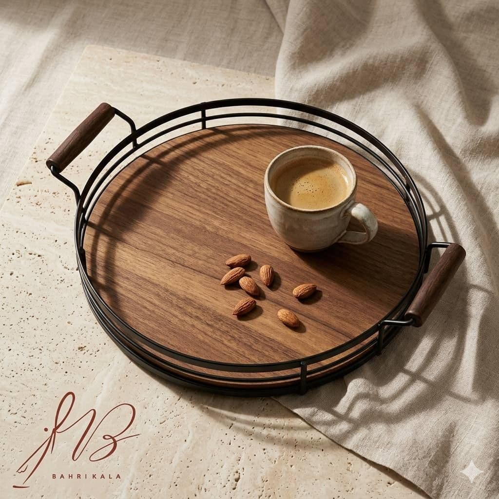 سینی گرد پانیذ — تصویر ۲