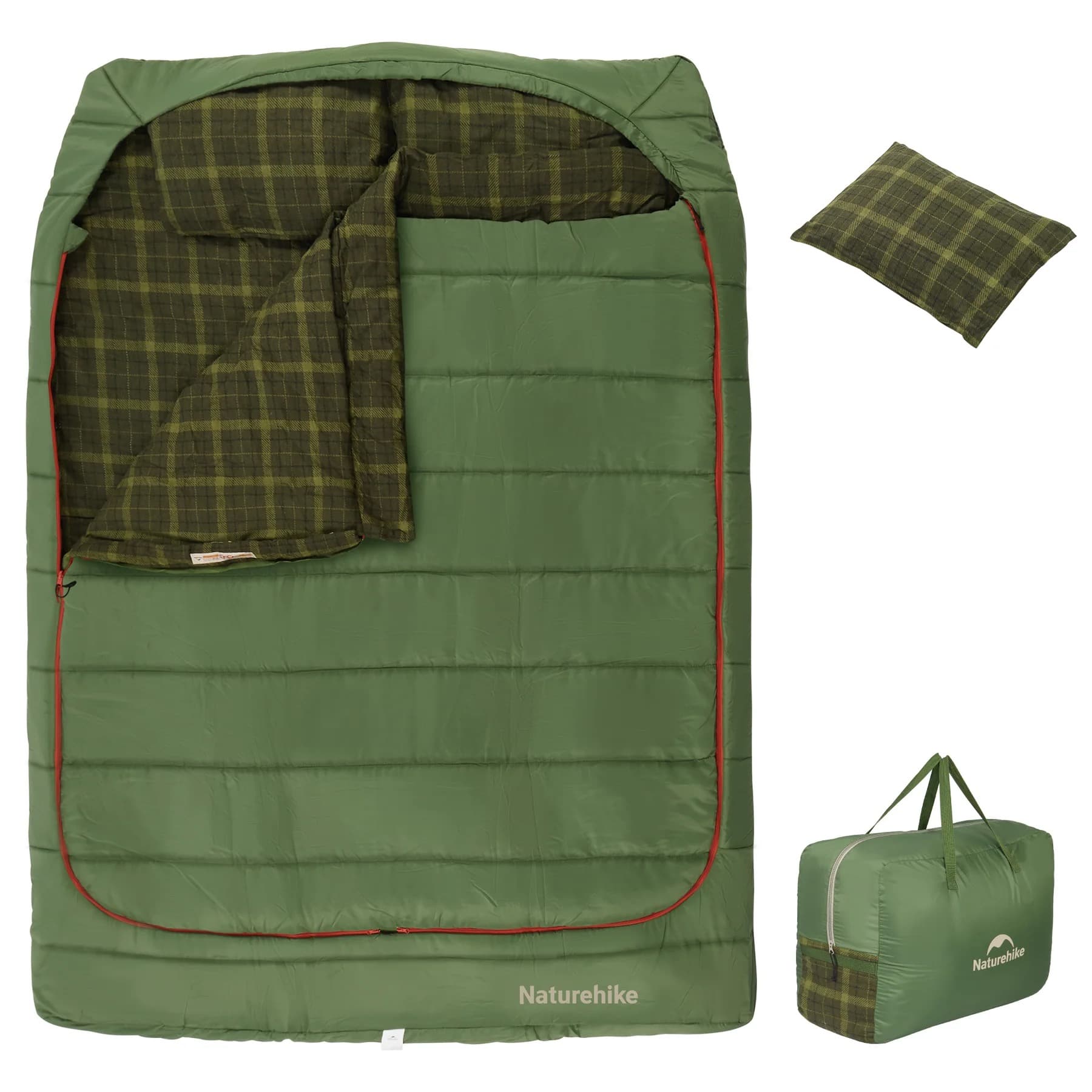 کیسه خواب دو نفره الیافی نیچرهایک مدل Naturehike CNK2350WS019