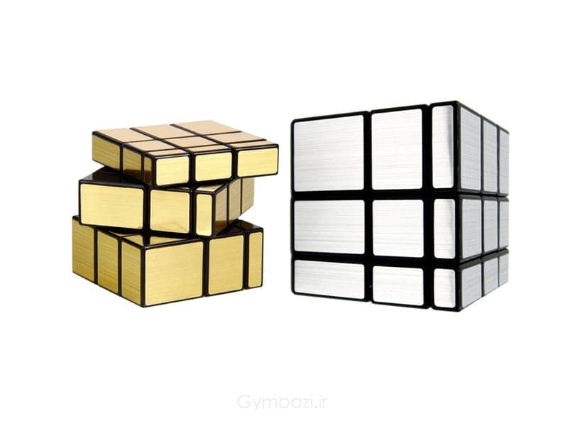 روبیک 3×3 آینه ای حجمی (نقره ای) برند کای وای — تصویر ۳