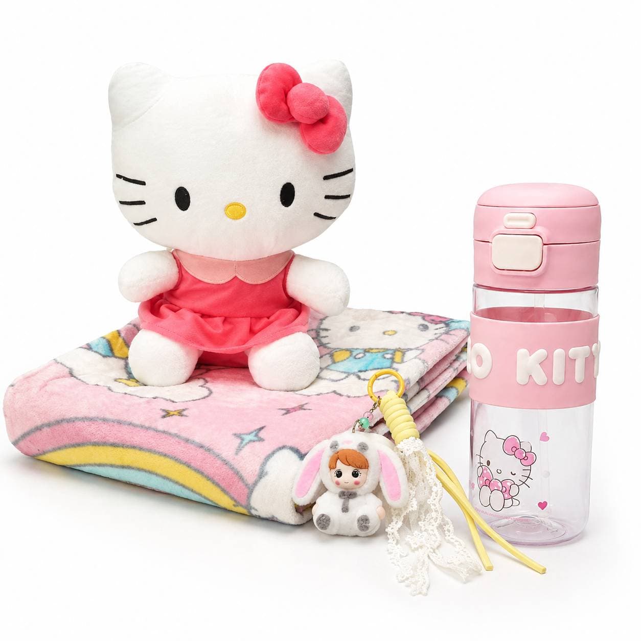 🎀🐱 ست کیتی روزهای صورتی | Pink Kitty Everyday Set
