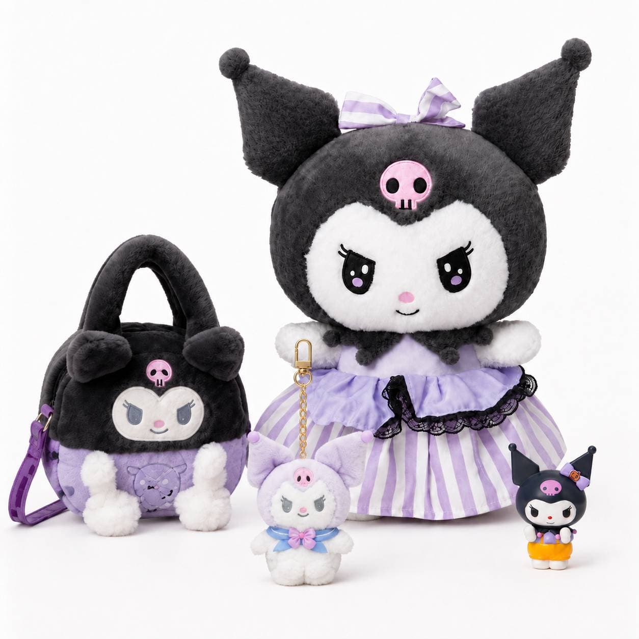 ست دنیای کوچک کرومی 🖤💜 Kuromi Mini World Set — تصویر ۳