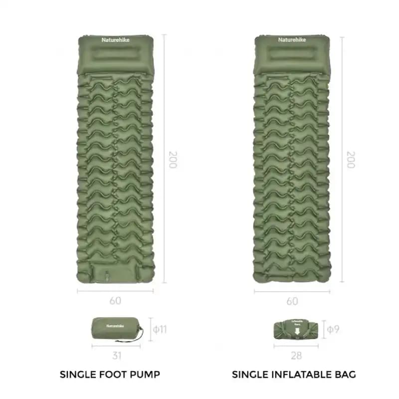 زیر انداز بادی نیچرهایک مدل Naturehike CNK2550WS019 — تصویر ۳