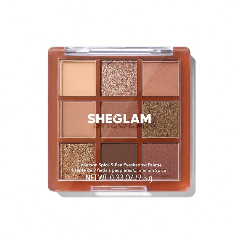 پالت سایه 9 رنگ شیگلم مدل Cinnamon Spice