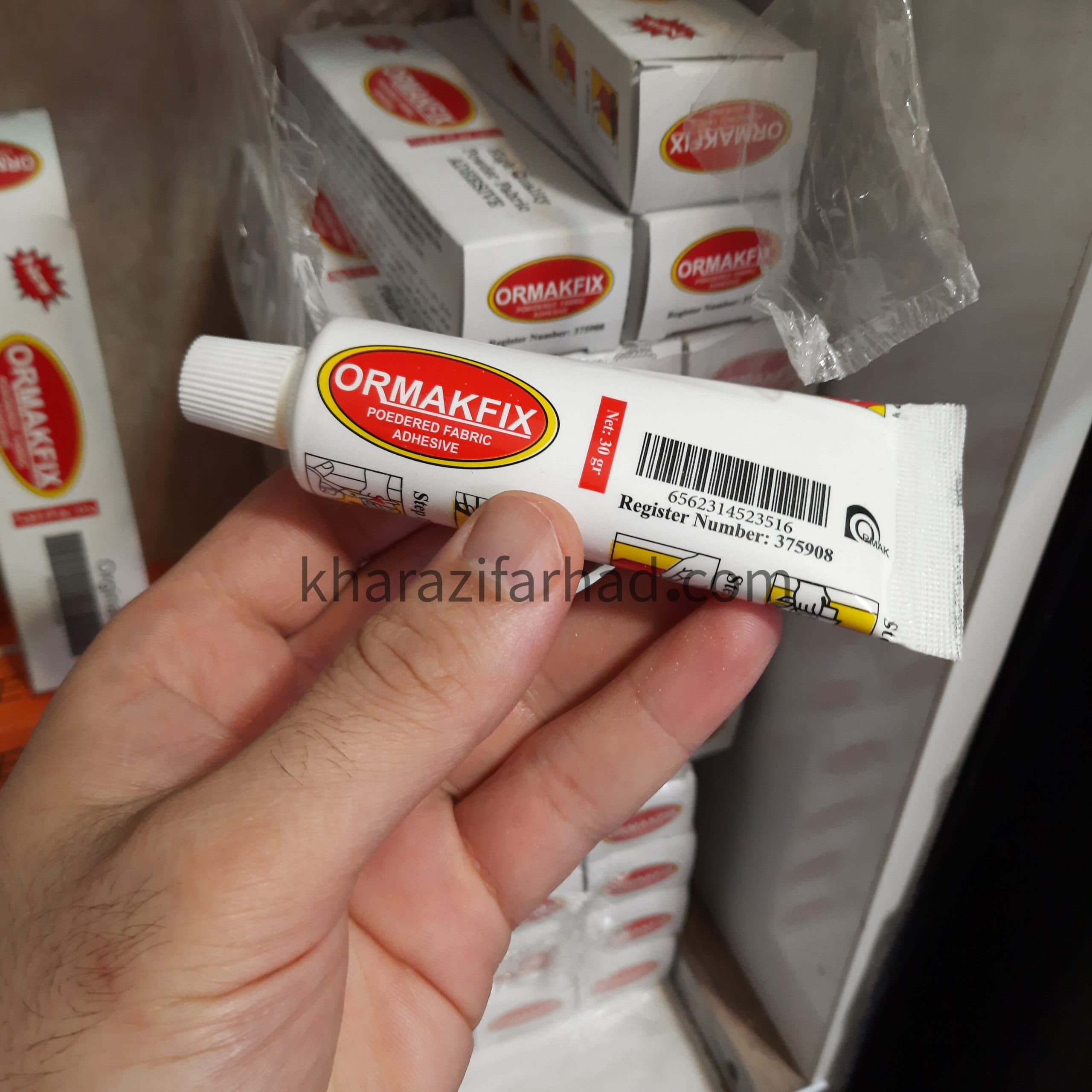 پودر زانفیکس ORMAKFIX بسته 12 عددی عمده — تصویر ۵