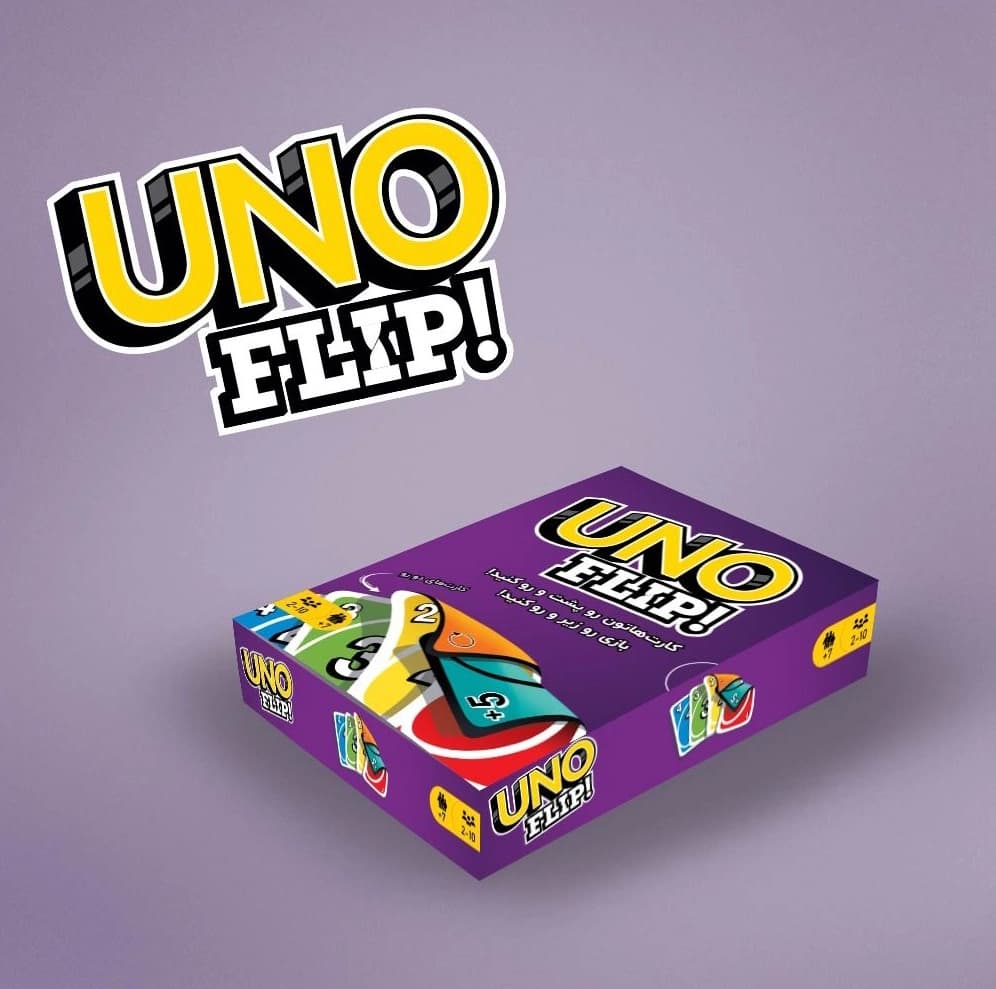 اونو فلیپ 112 کارت (Uno Flip)