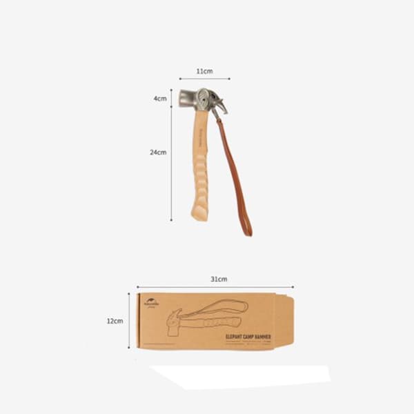 چکش چادر نیچرهایک سری Elephant مدل Naturehike CNH22ZP022 — تصویر ۱۱