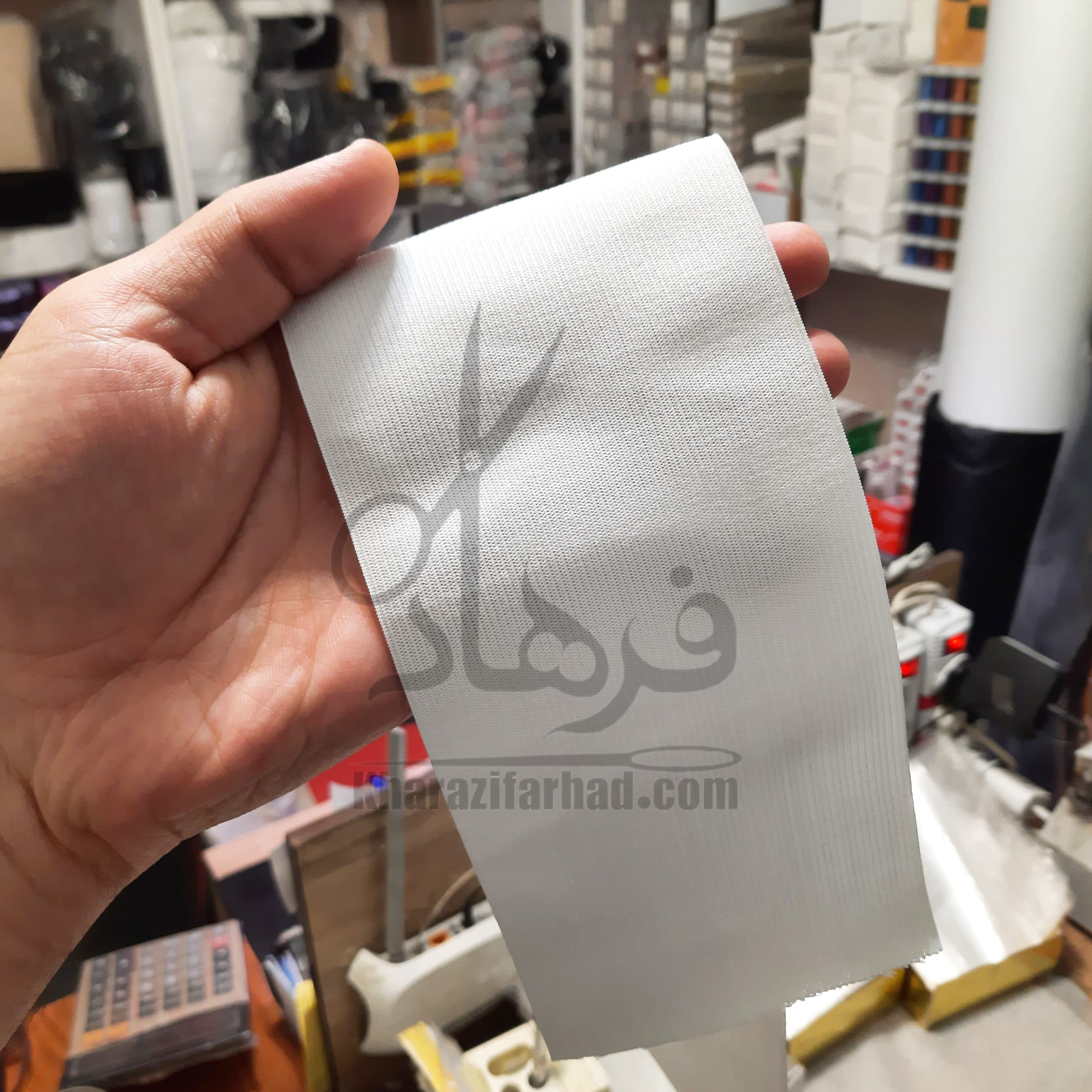کش 10 سانت تبریز کیلویی سفید و مشکی عمده — تصویر ۶