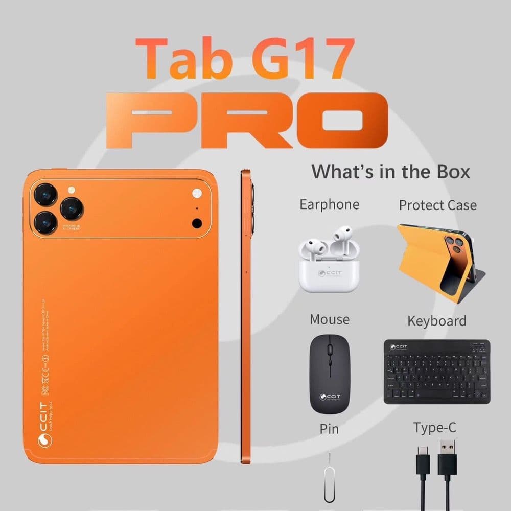 تبلت سی سی آی تی ccit Tab G17 Pro | حافظه 64 رم 6 گیگابایت | دو سیم کارت | رجیستر شده — تصویر ۹