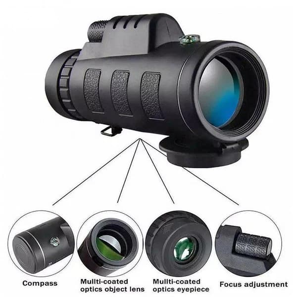 دوربین تک چشمی پایه دار بوشنل BUSHNELL 40×60 — تصویر ۸