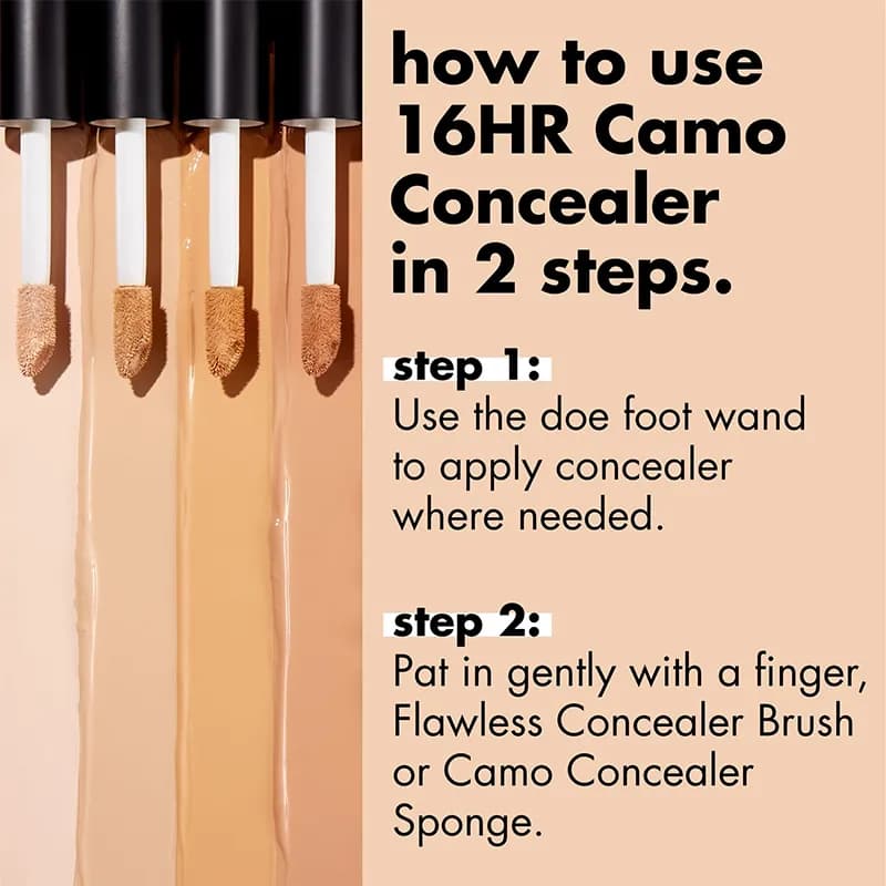 کانسیلر فول کاور مات 16 ساعته الف مدل Camo Concealer — تصویر ۱۲