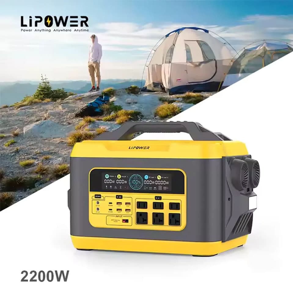 پاور استیشن 2200 وات LIPOWER مدل M2200L-S — تصویر ۵