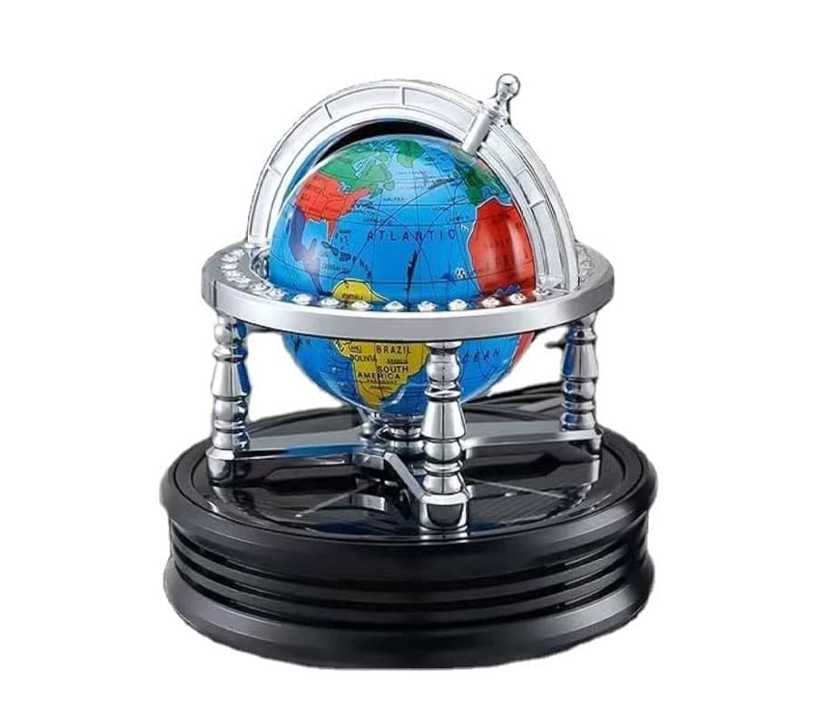 خوشبو کننده خورشیدی خودرو طرح کره زمین مدل Globe