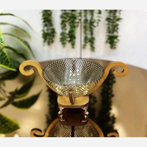 شکلات خوری ارغوانی پرنس پایه چوبی — تصویر ۴