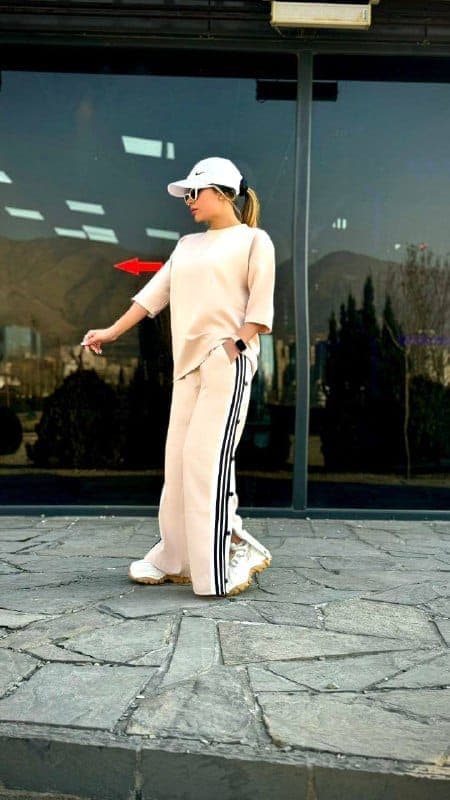ست تیشرت و شلوار بگی مازراتی الینا — تصویر ۸