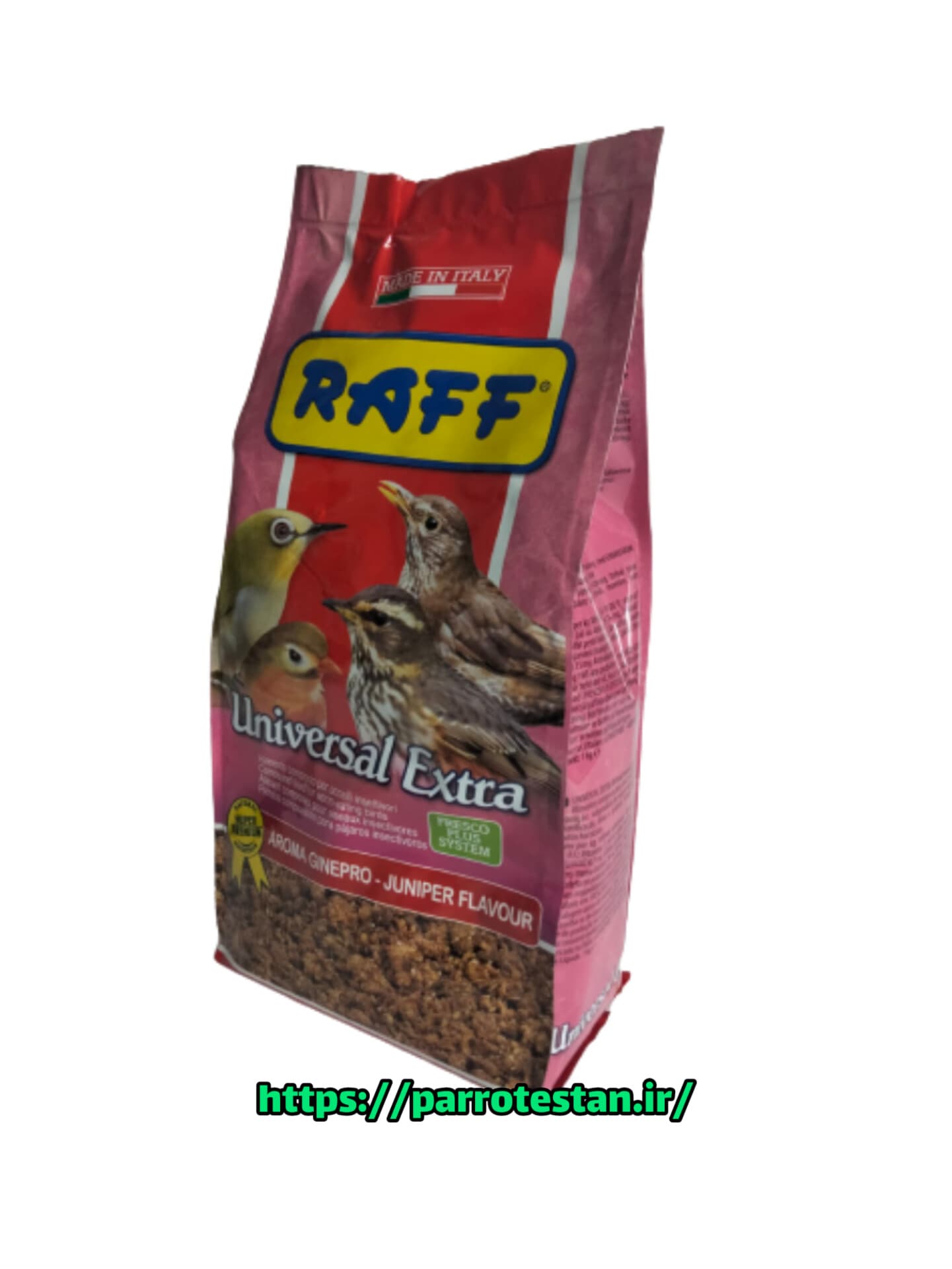 غذای مرغ مینا و پرندگان حشره‌خوار راف یونیورسال اکسترا RAFF Universal Extra — تصویر ۲