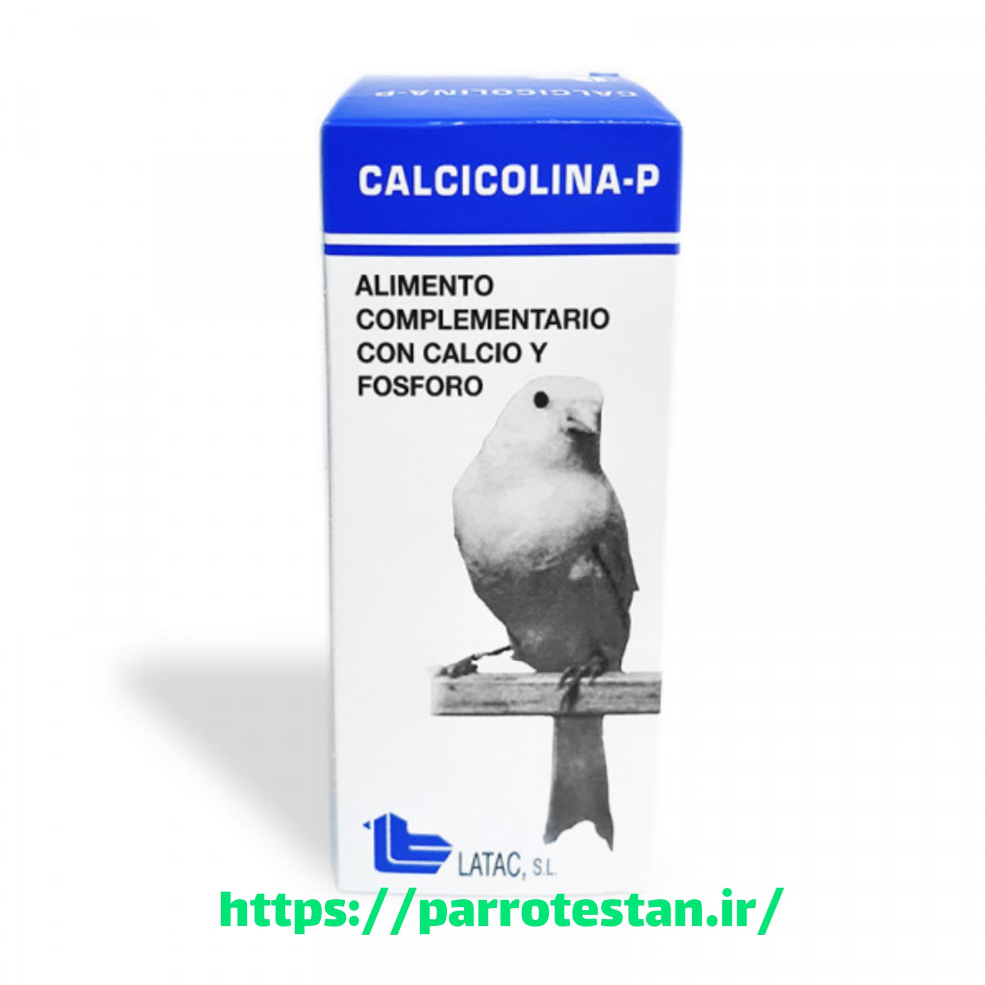 کلسی کولینا مایع Calcicolina-P | مکمل کلسیم، فسفر و کبدشور پرندگان زینتی