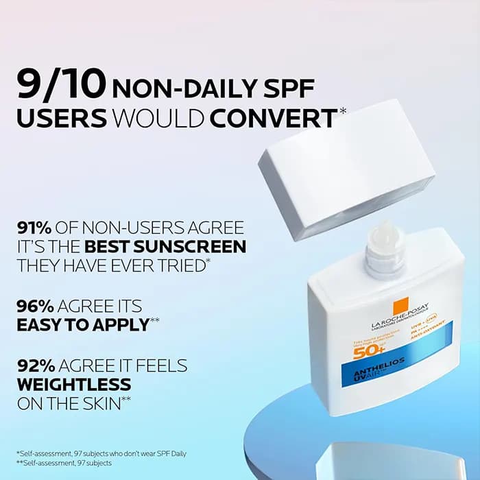 ضدآفتاب لاروش پوزای Anthelios UVAir SPF50+ — تصویر ۱۰