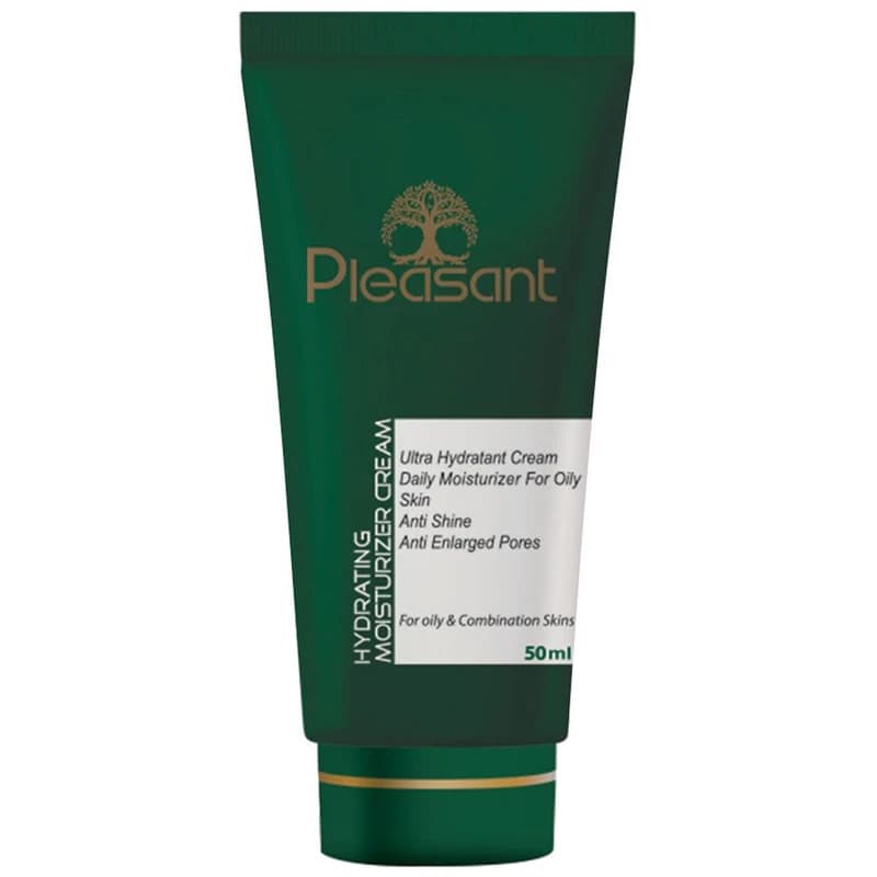 کرم مرطوب کننده پوست چرب پلزنت آبرسانی 24 ساعته 50ml — تصویر ۲