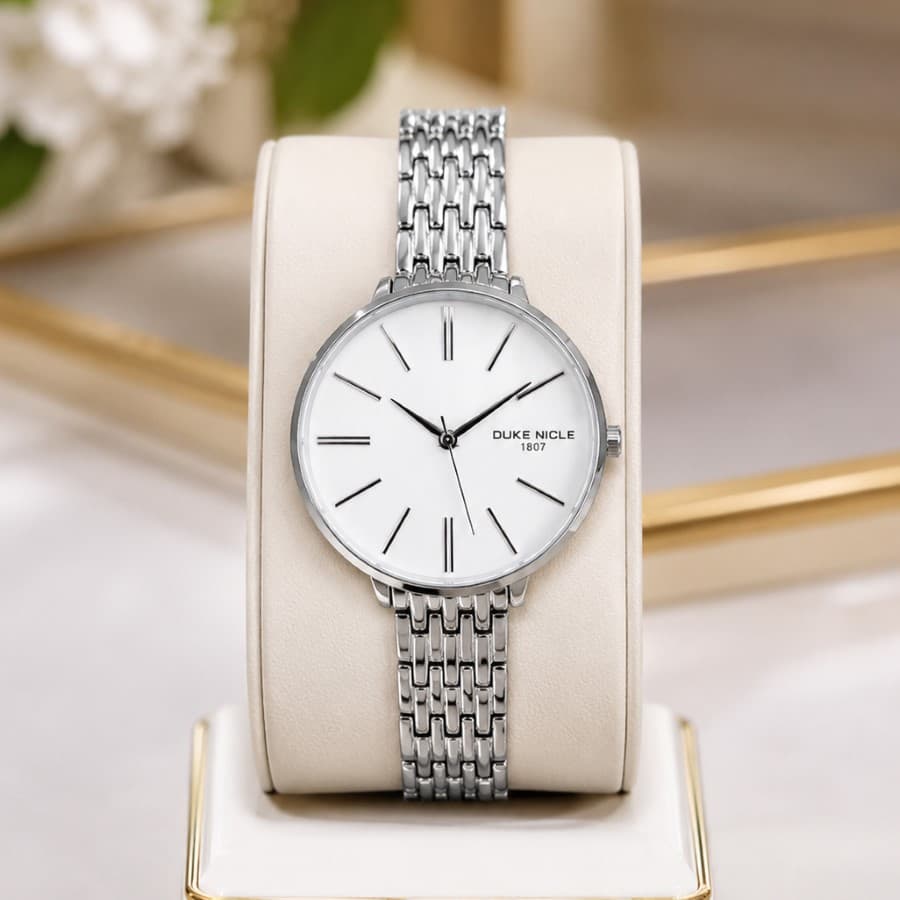 ساعت زنانه فلزی مارک DUKE NICLE کد 3680 — تصویر ۴