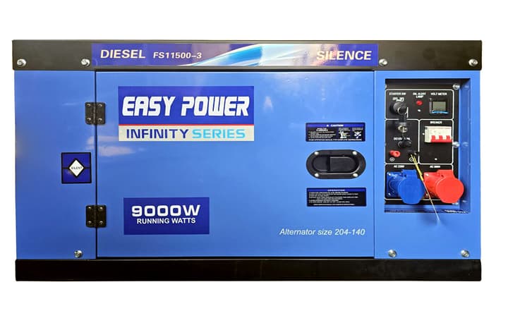 موتور برق 9 کیلووات دیزلی سوپر سایلنت سه فاز ایزی پاور مدل Easy Power- FS11500