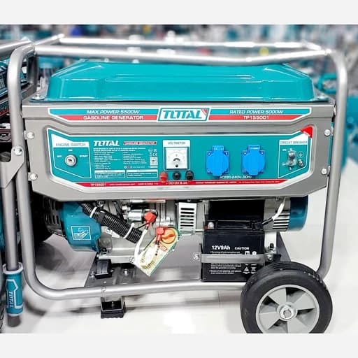موتور برق ۵.۵ کیلووات TOTAL بنزینی مدل TP155001 — تصویر ۱۲