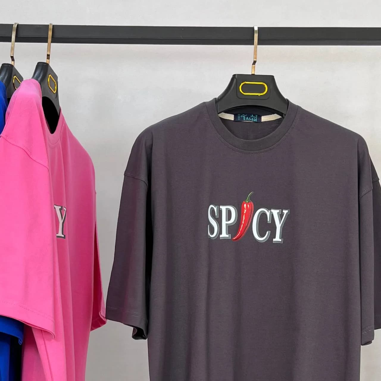 تیشرت باکسی Spicy کد 1150 — تصویر ۴