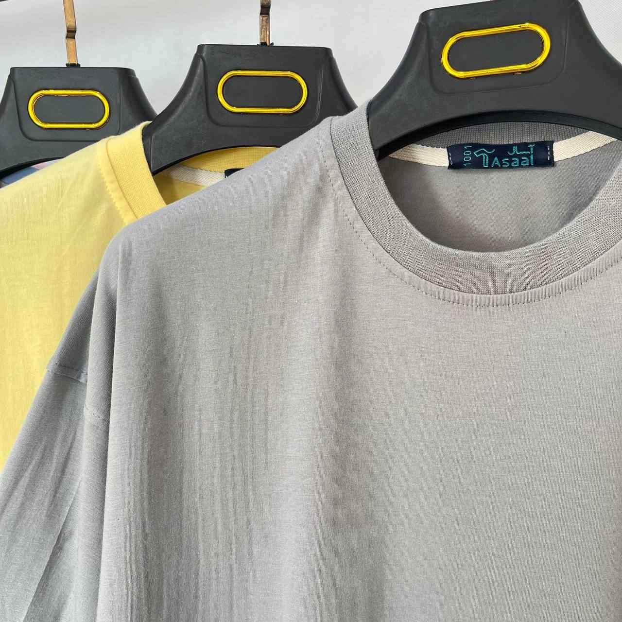 تیشرت باکسی بیسیک پاستلی کد 1149 — تصویر ۲