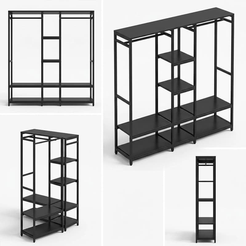 رگال لباس مدل آرمینا دارای دولاین آویز و شلف — تصویر ۶