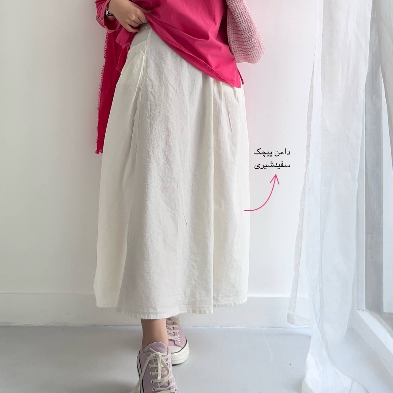 دامن پیچک (Code042) — تصویر ۶