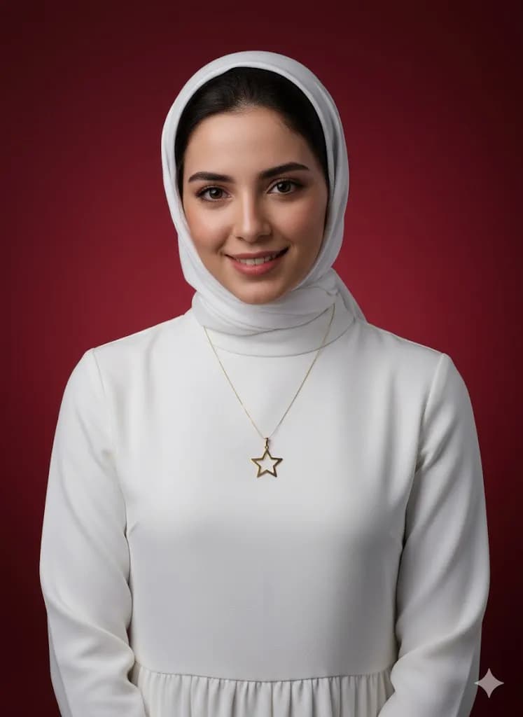 آویز طلای ستاره تو خالی — تصویر ۴