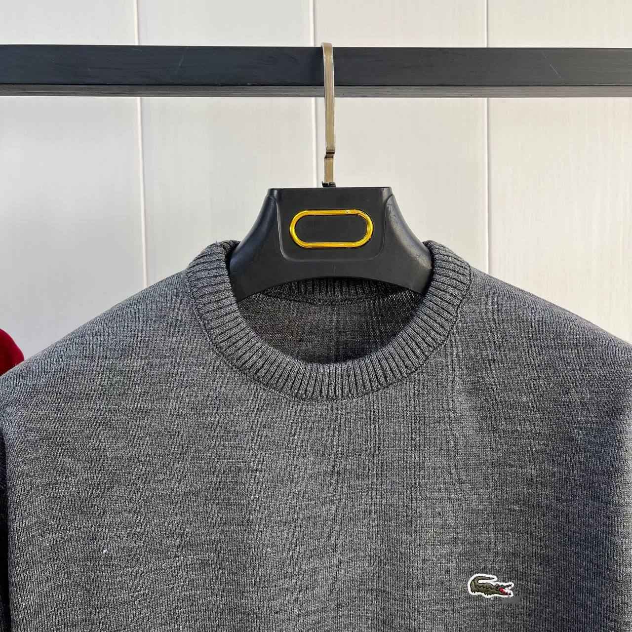بلوز بافت اسپرت Lacoste یقه گرد کد 1500 — تصویر ۶