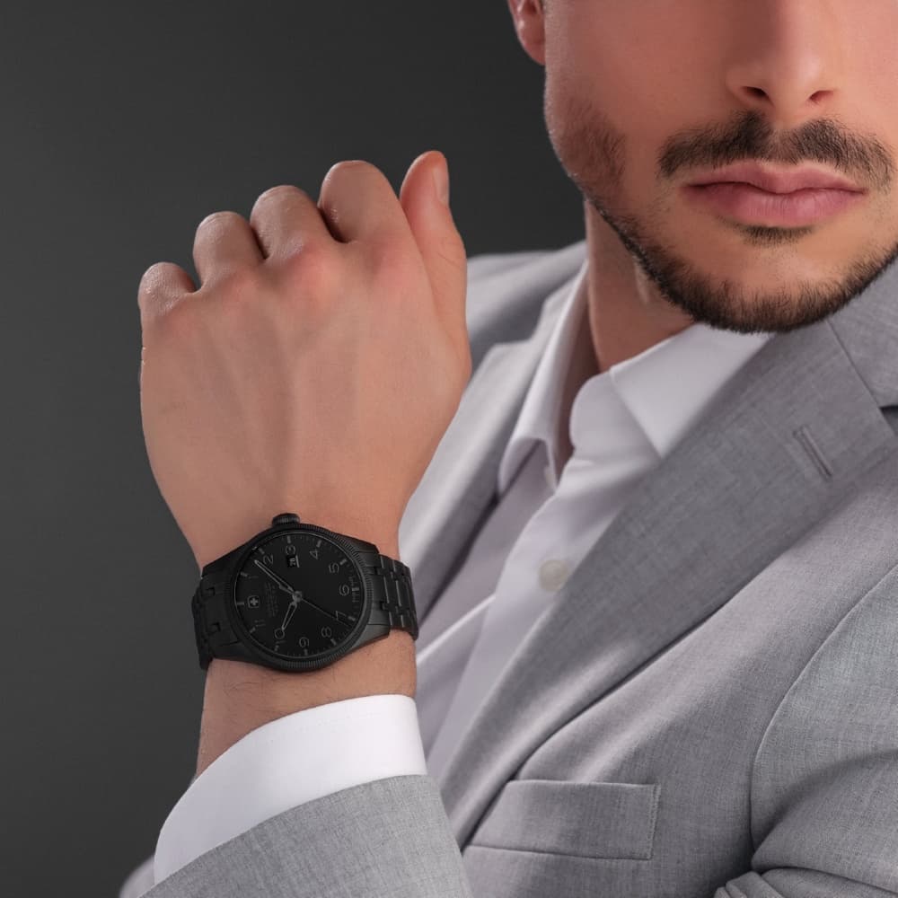 ساعت مچی مردانه سوئیس میلیتاری SWISS MILITARY مدل SMWGH0000830 — تصویر ۱۲