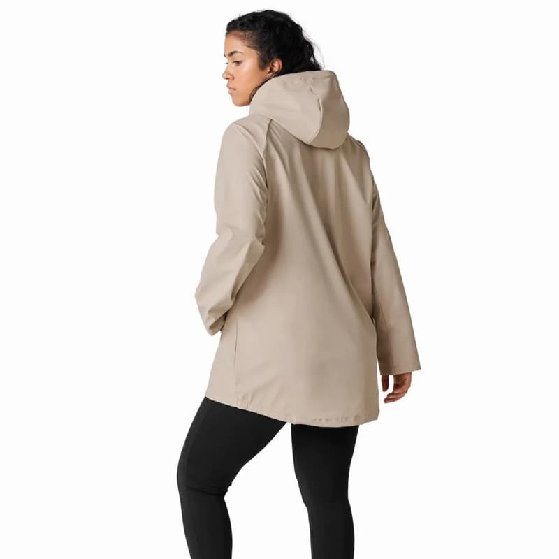 بارانی ورزشی زنانه کریویت Crivit Raincoat کرمی — تصویر ۷