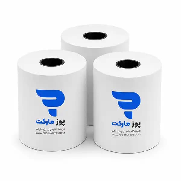 رول کارتخوان حرارتی ۹ متری چاپ مشکی بسته ۵۰ عددی
