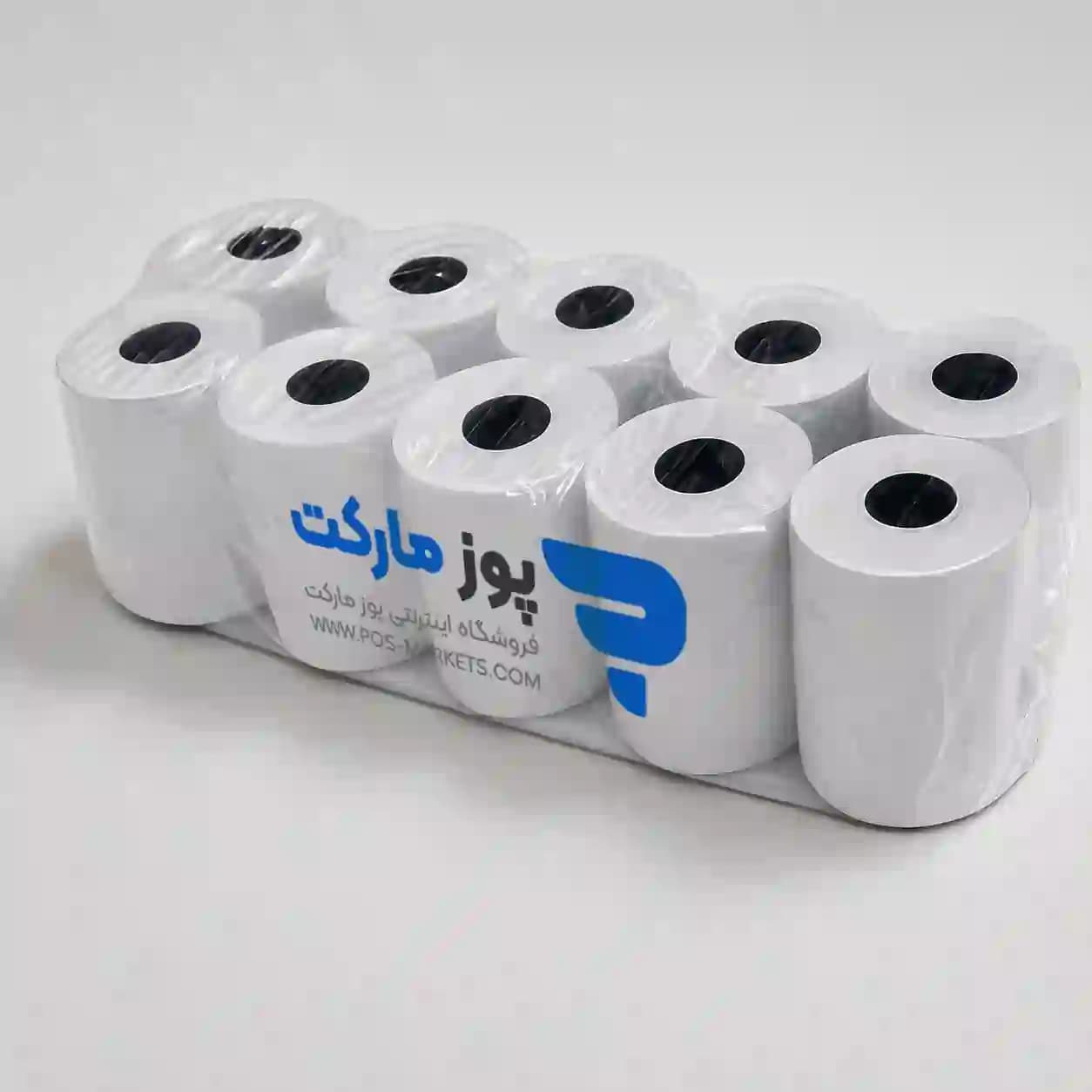رول کارتخوان حرارتی ۶ متری چاپ مشکی بسته ۵۰ عددی — تصویر ۲