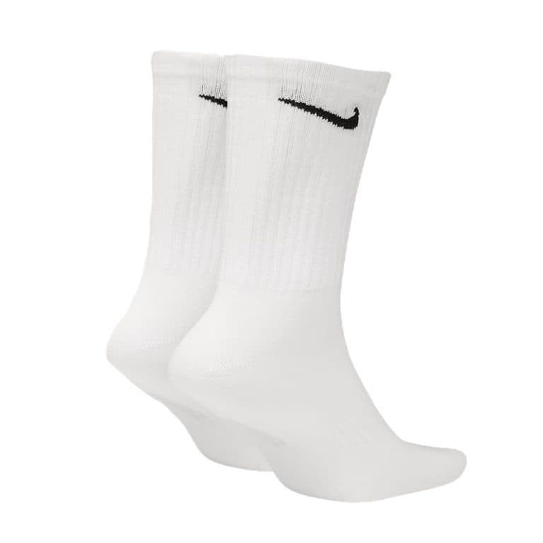 جوراب ورزشی ساق بلند نایک Nike Sport Socks (پک دو جفتی) سفید — تصویر ۷